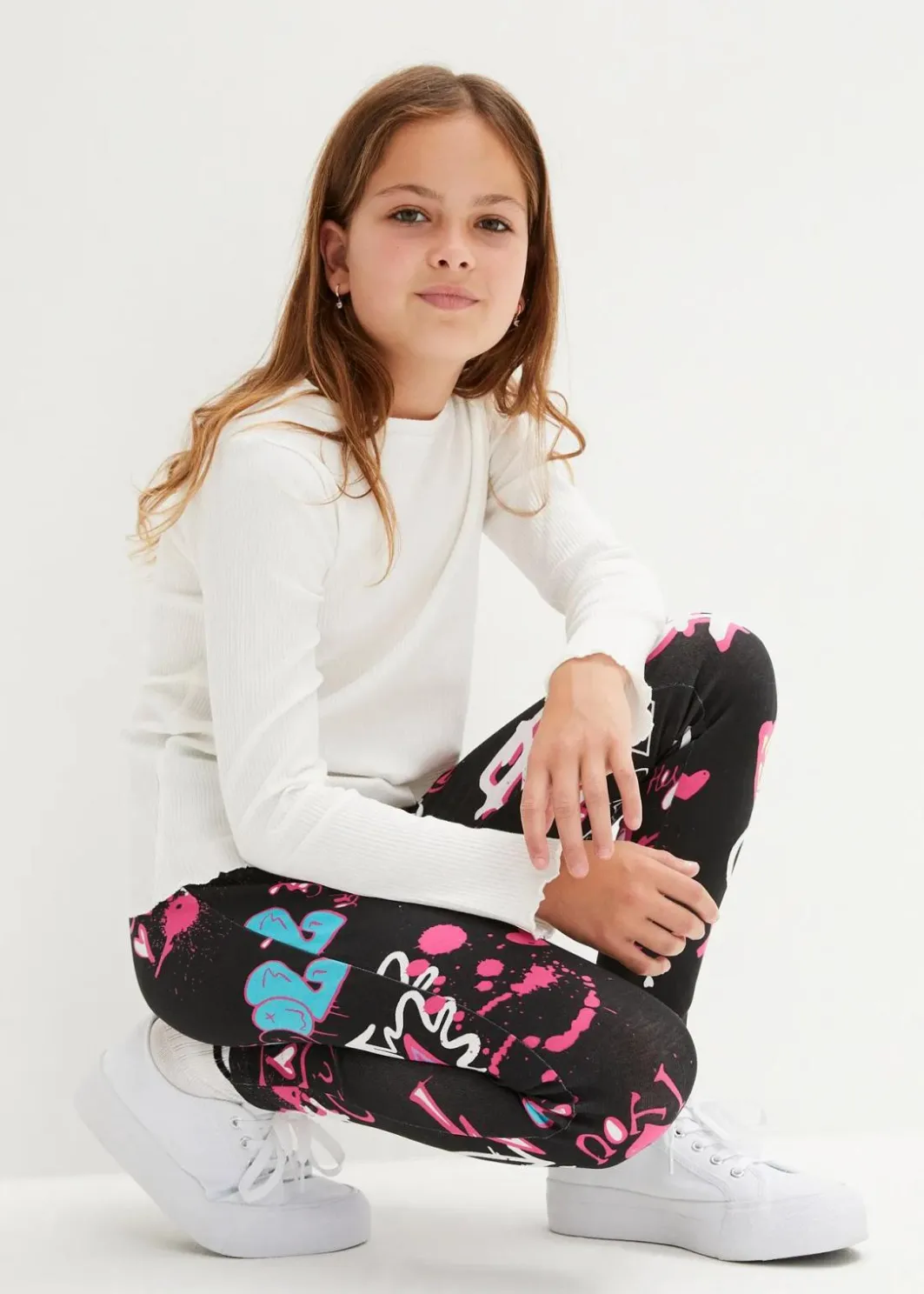 Best Leggings mit Bio-Baumwolle Kinder Mädchen 9-16 Jahre·Hosen & Leggings|Mädchen 2-8 Jahre·Nachhaltigere Materialien