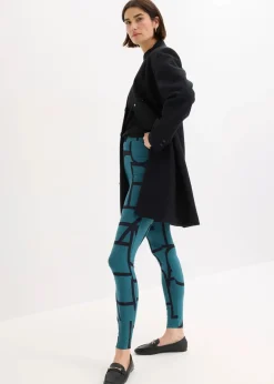 Damen bonprix Hosen|Bekleidung·Kleider|Leggings mit Druck