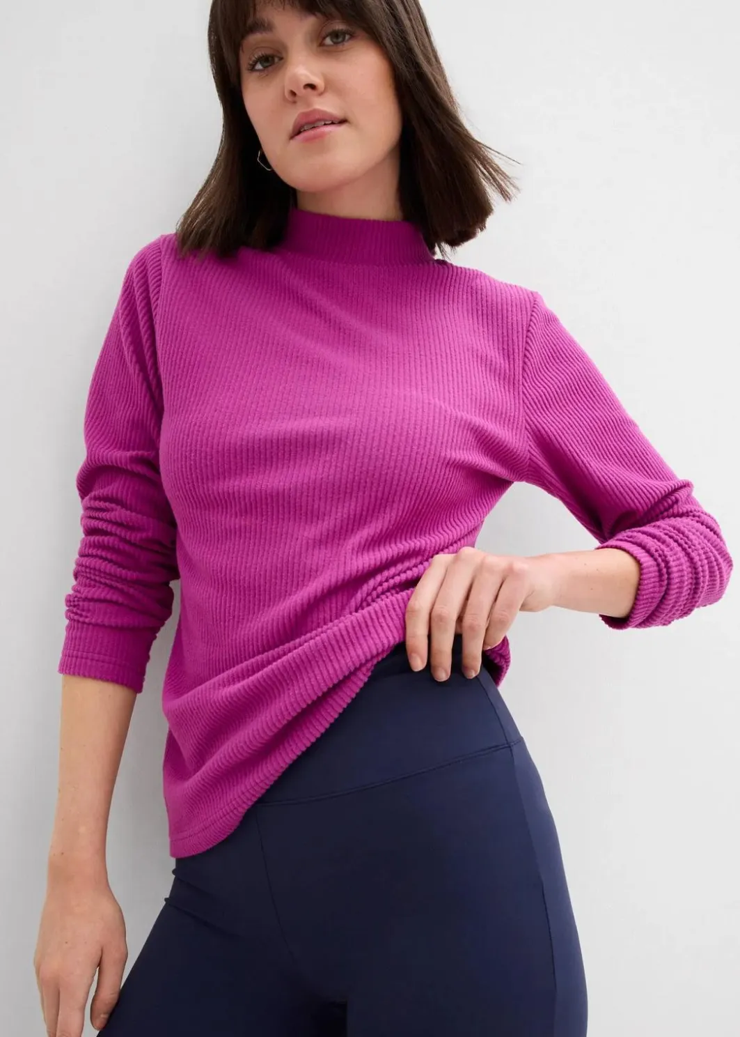 Damen bonprix Bekleidung·Kleider|Hosen|Leggings mit Nahtreißer