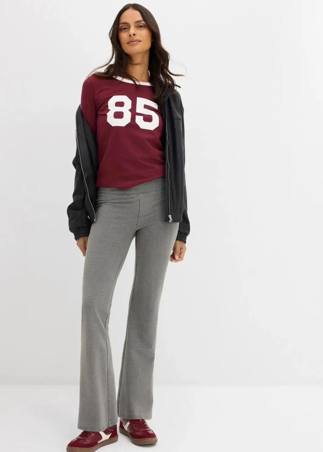 Damen bonprix Bekleidung·Kleider|Hosen|Leggings mit Waschung