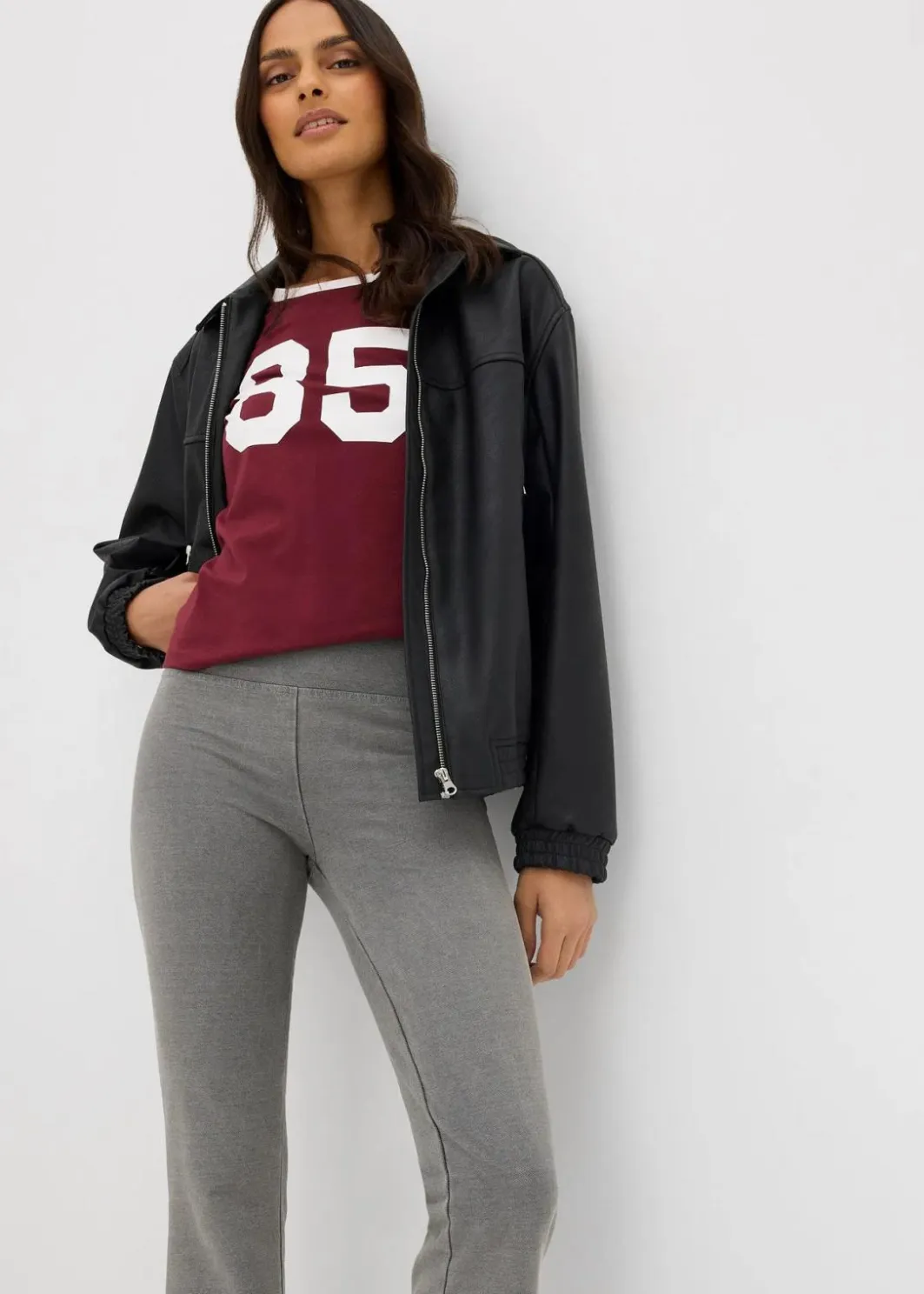 Damen bonprix Bekleidung·Kleider|Hosen|Leggings mit Waschung