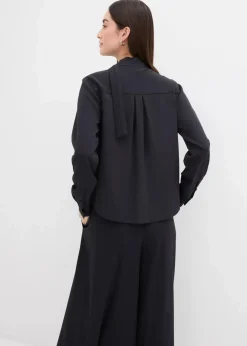 Best Leicht glänzendes Blusenshirt Damen Bekleidung·Jacken & Mäntel|Blusen & Tuniken