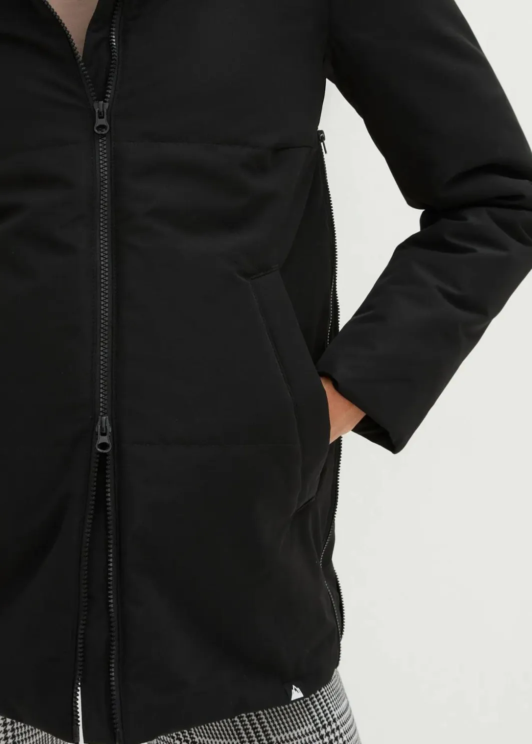 Outlet Leicht wattierte 3-in-1 Umstandsfunktionsjacke mit Trageeinsatz Damen Bekleidung·Blazer|Umstandsmode