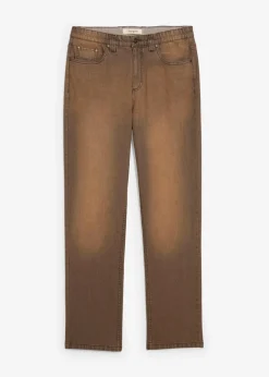 Online Leichte Classic Fit Stretch-Jeans mit Komfortbund und Vintage Waschung Herren Große Größen|Jeans