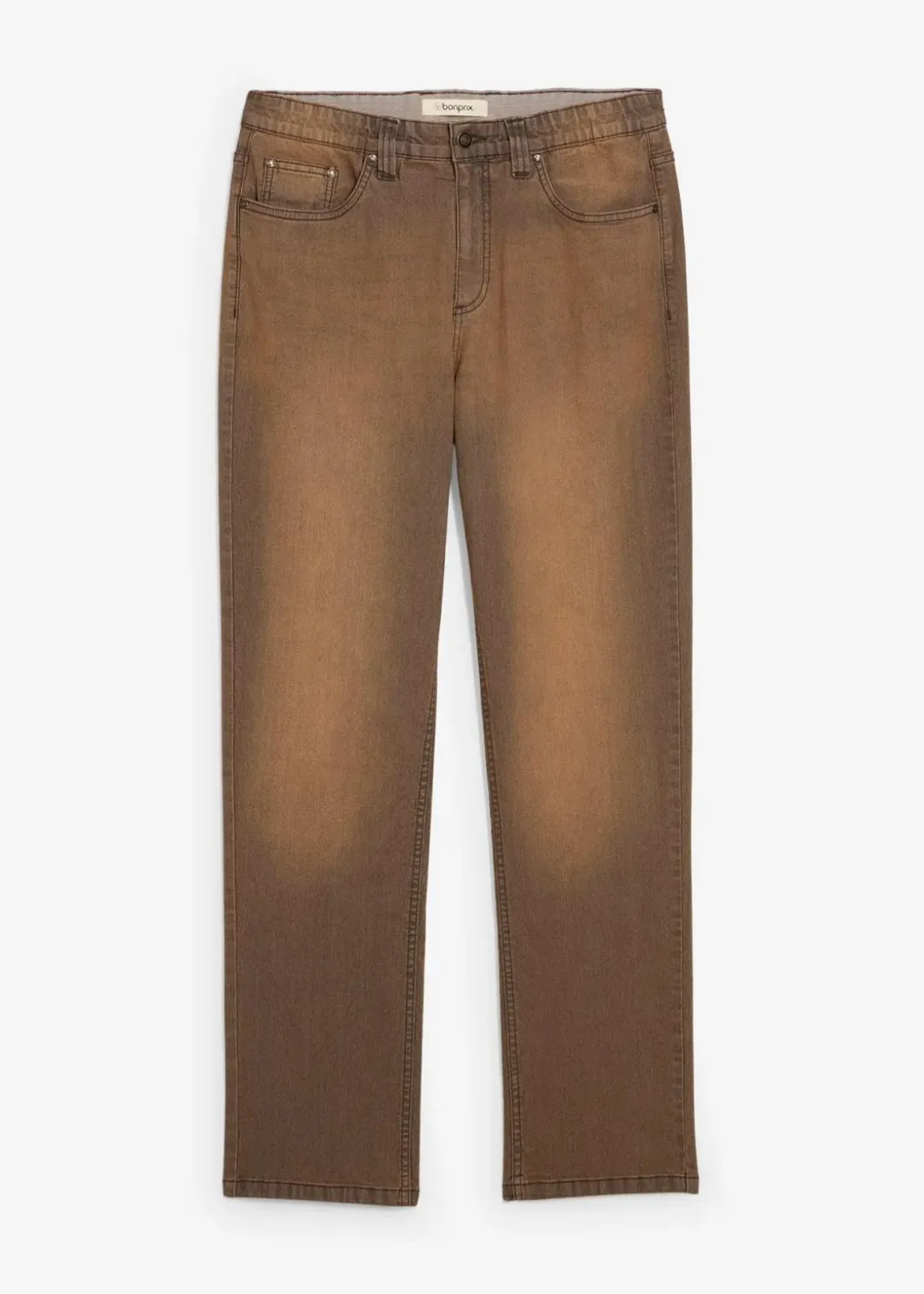 Online Leichte Classic Fit Stretch-Jeans mit Komfortbund und Vintage Waschung Herren Große Größen|Jeans