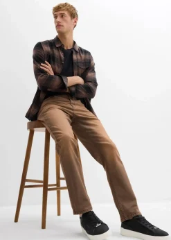 Online Leichte Classic Fit Stretch-Jeans mit Komfortbund und Vintage Waschung Herren Große Größen|Jeans