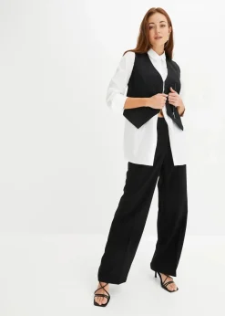 Sale Leichte Marlenehose mit Viskose Damen Bekleidung·Kleider|Hosen