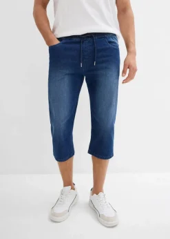 Discount Leichte Regular Fit Schlupf-3/4-Stretch-Jeans, Straight (2er Pack) Herren Jeans|Große Größen