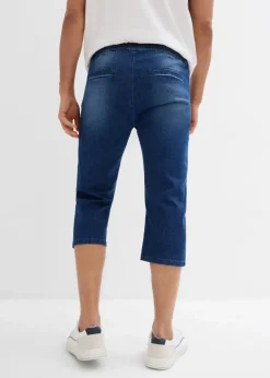 Discount Leichte Regular Fit Schlupf-3/4-Stretch-Jeans, Straight (2er Pack) Herren Jeans|Große Größen