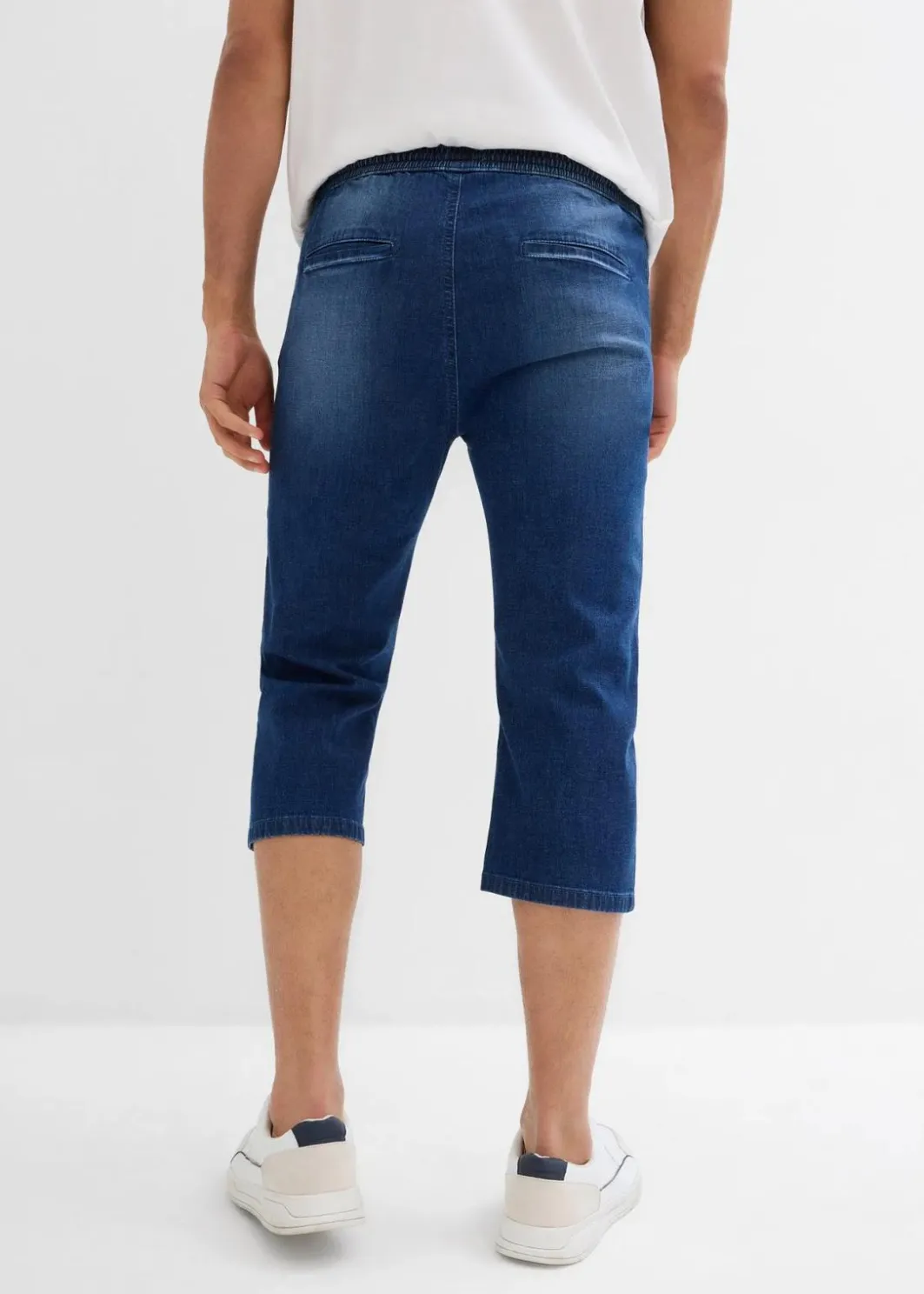 Discount Leichte Regular Fit Schlupf-3/4-Stretch-Jeans, Straight (2er Pack) Herren Jeans|Große Größen