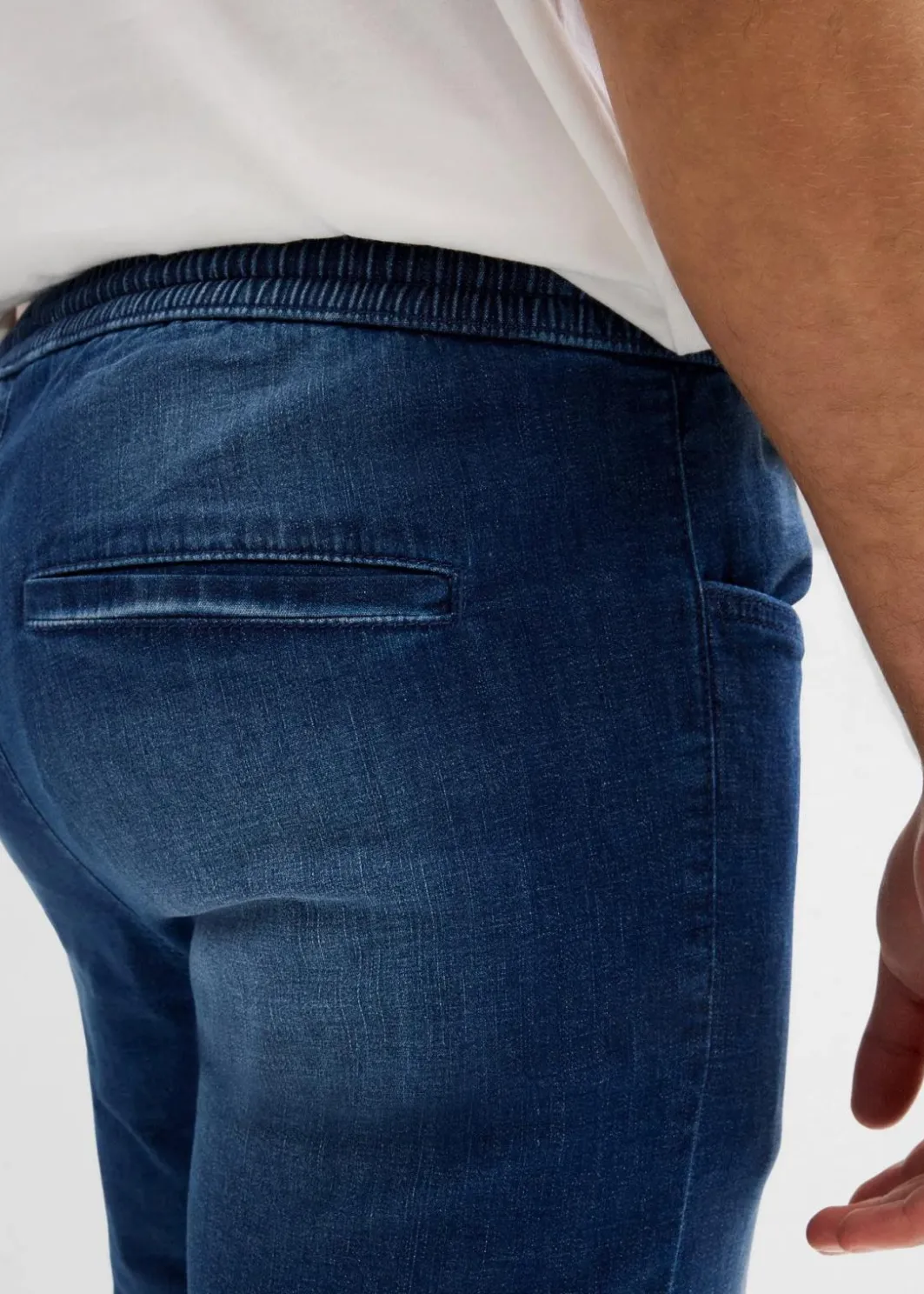 Discount Leichte Regular Fit Schlupf-3/4-Stretch-Jeans, Straight (2er Pack) Herren Jeans|Große Größen
