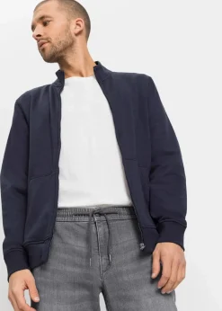 Clearance Leichte Regular Fit Stretch-Schlupfjeans mit Komfortbund, Straight Herren Jeans|Große Größen