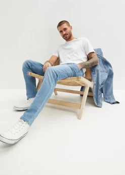 Hot Leichte Slim-Fit-Jeans, Straight Herren Jeans|Große Größen