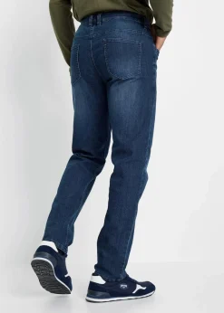 Outlet Leichte Slim-Fit-Jeans, Straight Herren Große Größen|Jeans