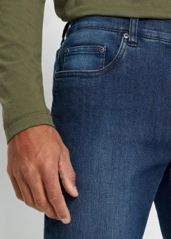 Outlet Leichte Slim-Fit-Jeans, Straight Herren Große Größen|Jeans