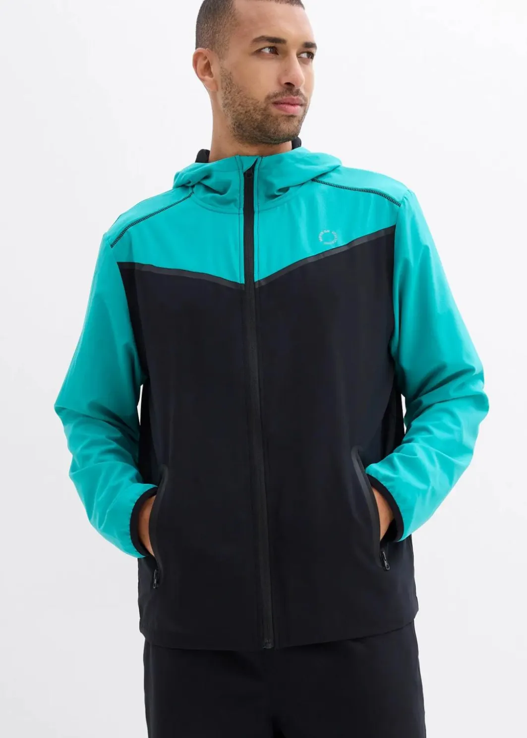 Herren bonprix Große Größen|Sportbekleidung|Leichte Sport-Jacke Herren, schnelltrocknend