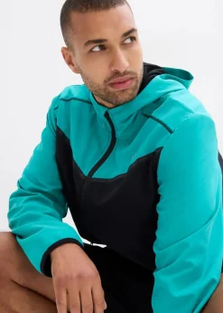 Herren bonprix Große Größen|Sportbekleidung|Leichte Sport-Jacke Herren, schnelltrocknend