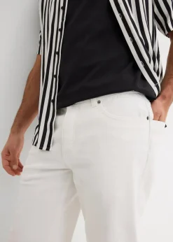 Sale Leichte Stretch-Jeans-Long-Bermuda, Regular Fit Herren Hosen|Shorts