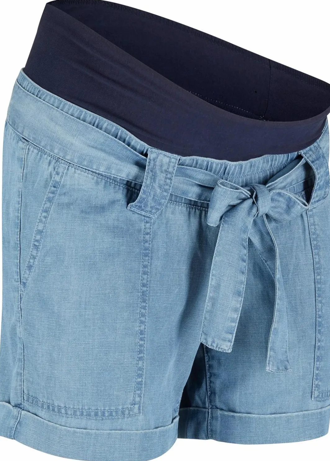 Damen bonprix Bekleidung·Blazer|Umstandsmode|Leichte Umstandshorts mit Lyocell und Leinen