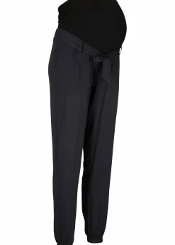 Damen bonprix Umstandsmode|Leichte Umstandshose aus Viskose, Loose Fit