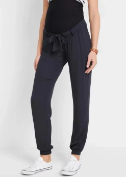 Damen bonprix Umstandsmode|Leichte Umstandshose aus Viskose, Loose Fit