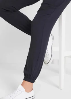 Damen bonprix Umstandsmode|Leichte Umstandshose aus Viskose, Loose Fit