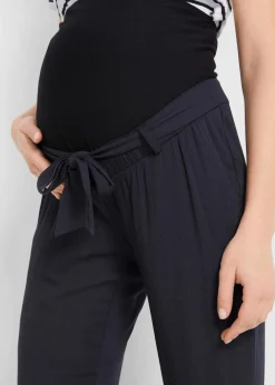 Damen bonprix Umstandsmode|Leichte Umstandshose aus Viskose, Loose Fit