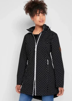 Outlet Leichte, wasserabweisende Softshell-Langjacke Damen Jacken & Mäntel