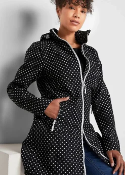 Outlet Leichte, wasserabweisende Softshell-Langjacke Damen Jacken & Mäntel