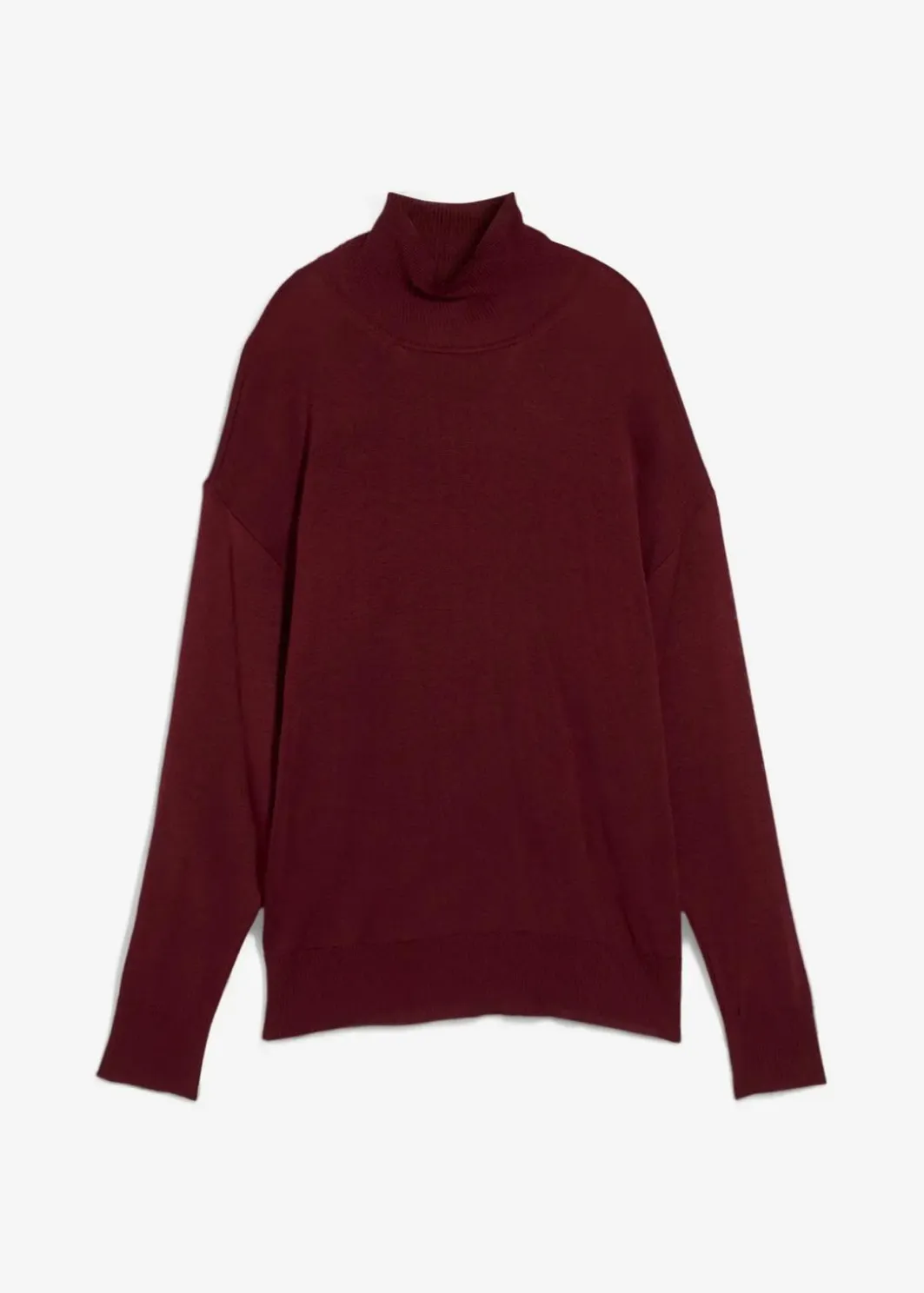 Online Leichter Feinstrickpullover mit breitem Turtleneck aus Viskose-Mix Damen Bekleidung·Umstandsmode|Bekleidung·Jeans