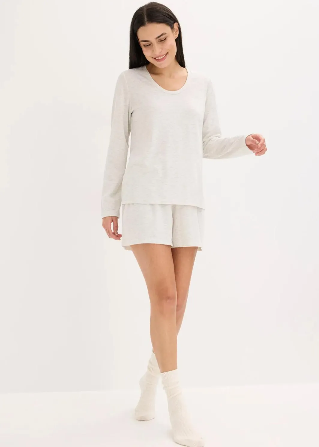 Online Leichter Loungewear Shorty aus weichem Material Damen Wäsche·Homewear|Wäsche·Nachtwäsche