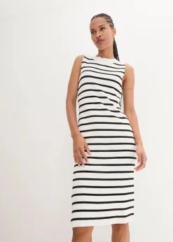 New Leichtes Feinstrick-Kleid, gestreift Damen Bekleidung·Umstandsmode|Bekleidung·Pullover & Strickjacken