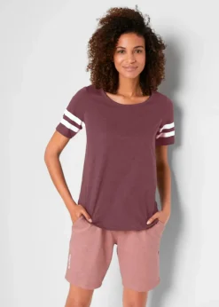 Damen bonprix Sportbekleidung|Shirts & Tops|Leichtes Sport-Shirt (2er Pack)