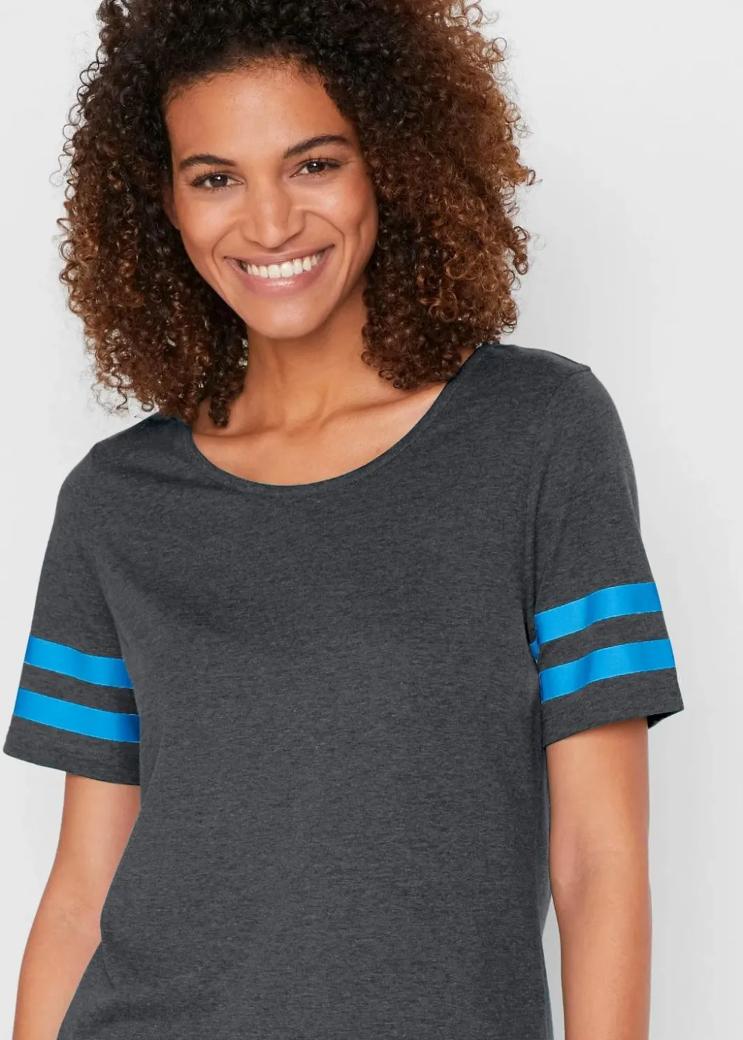 Damen bonprix Shirts & Tops|Sportbekleidung|Leichtes Sport-Shirt (2er Pack)