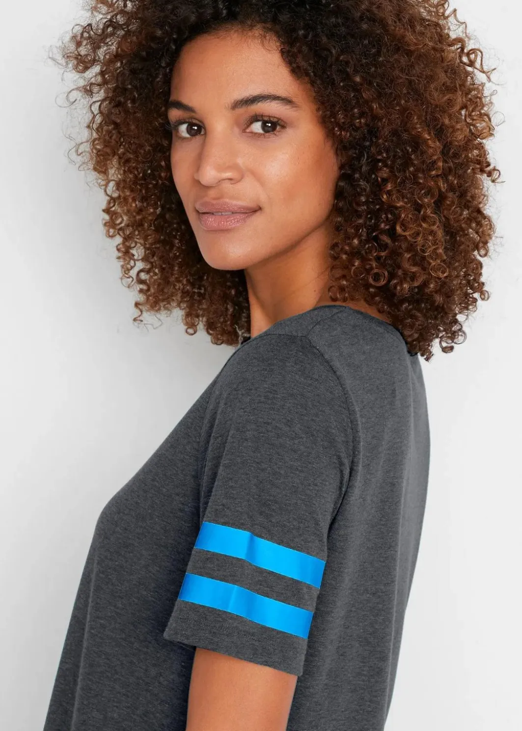 Damen bonprix Shirts & Tops|Sportbekleidung|Leichtes Sport-Shirt (2er Pack)