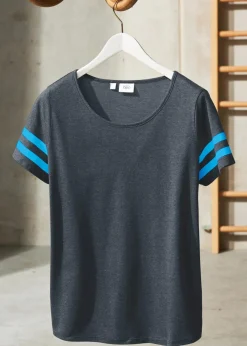 Damen bonprix Shirts & Tops|Sportbekleidung|Leichtes Sport-Shirt (2er Pack)