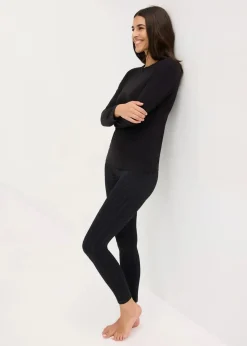 Clearance Leichtes Thermo Langarmshirt Damen Thermounterwäsche