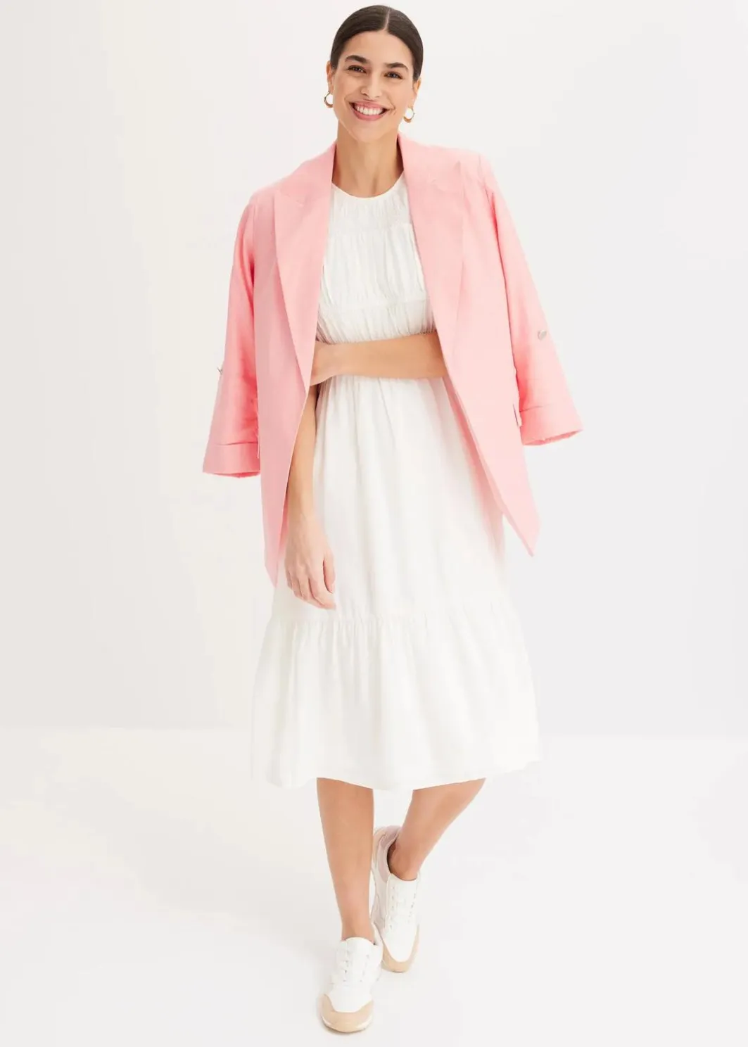 Discount Leinen Blazer Damen Bekleidung·Basics|Blazer