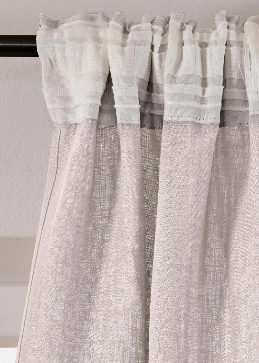 bonprix Vorhänge|Leinen Vorhang (1er Pack)