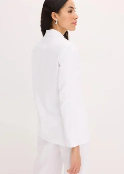 Online Leinen-Blazer Damen Blazer