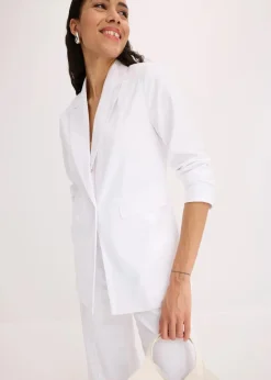 Online Leinen-Blazer Damen Blazer