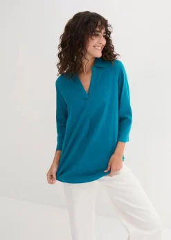 Best Leinen-Bluse, 3/4-Arm Damen Blusen & Tuniken|Bekleidung·Jacken & Mäntel
