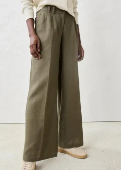Damen bonprix Nachhaltigere Materialien|Hosen|Leinenhose