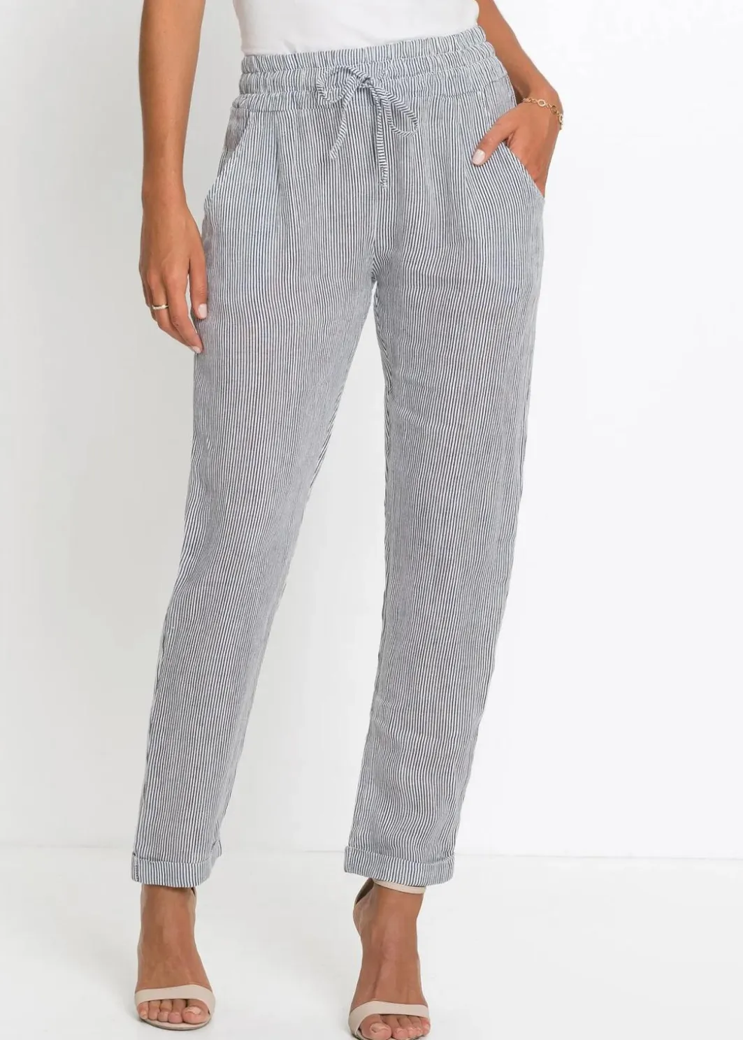 Leinenhose Damen Bekleidung·Kleider|Hosen