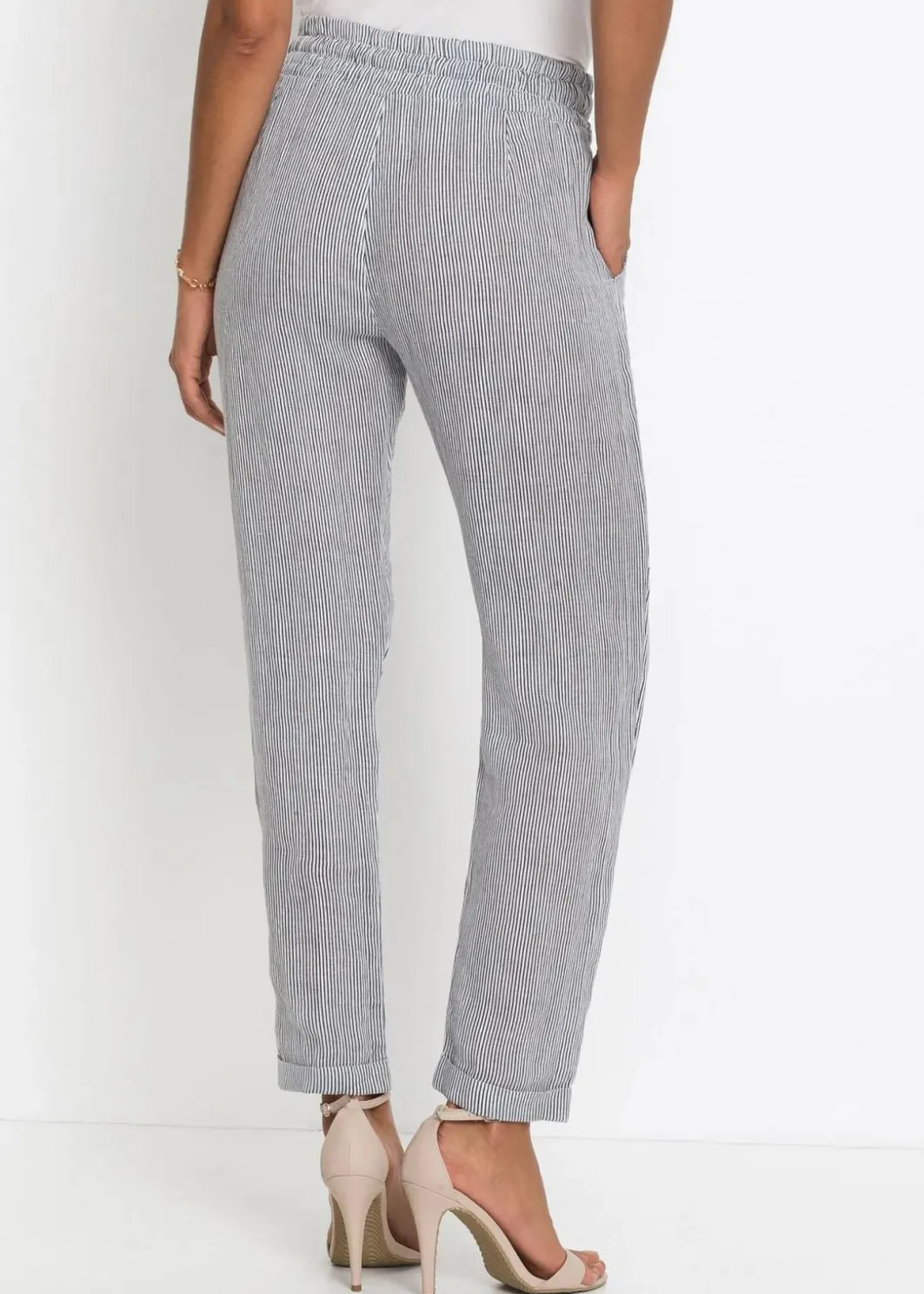 Leinenhose Damen Bekleidung·Kleider|Hosen