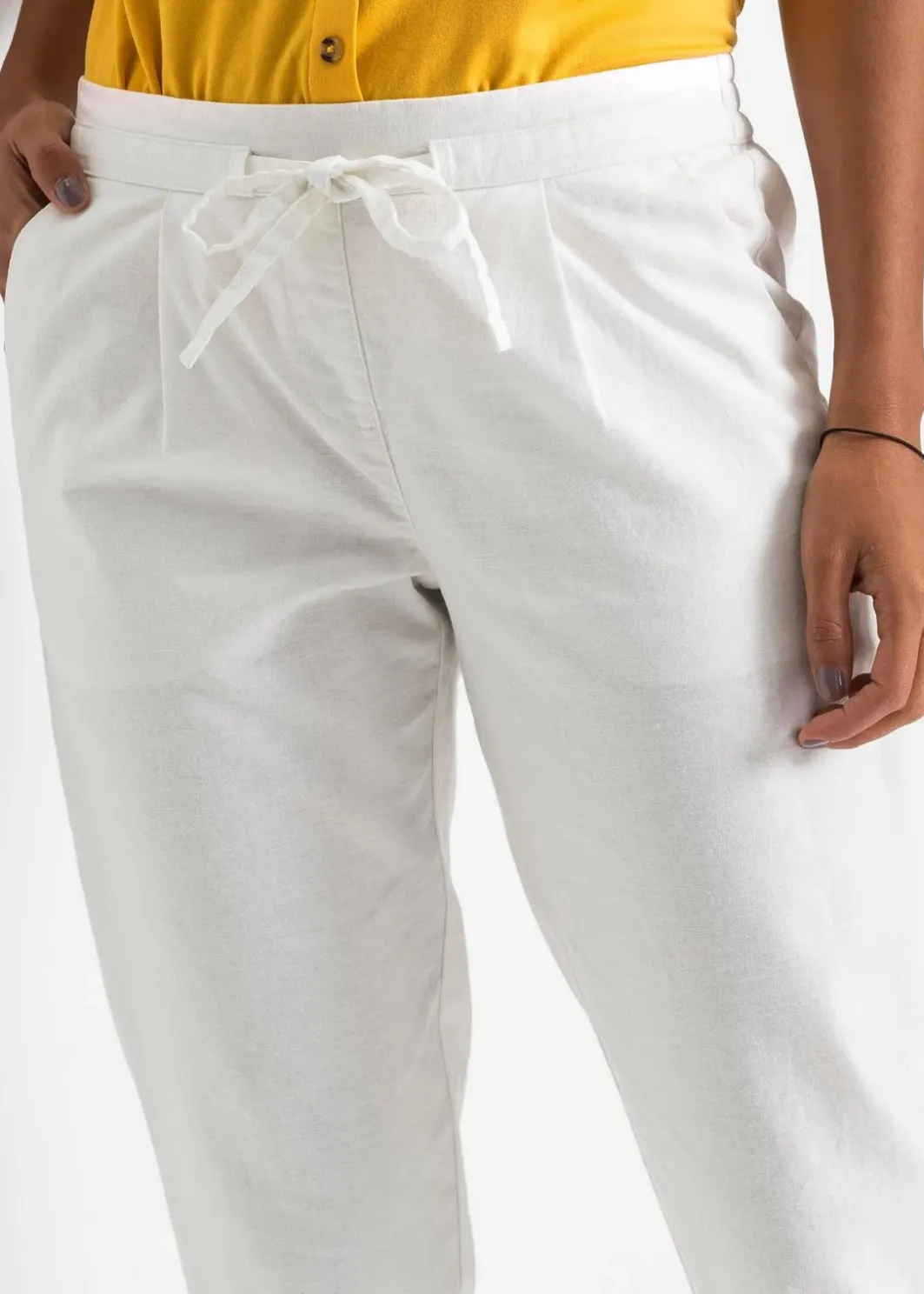 Damen bonprix Hosen|Bekleidung·Kleider|Leinenhose
