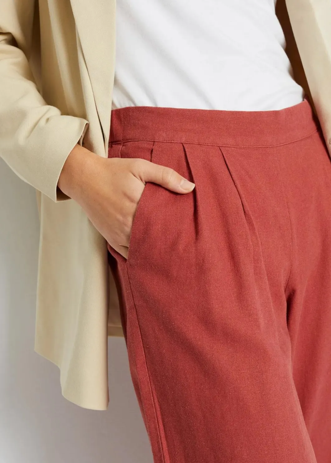 Damen bonprix Bekleidung·Kleider|Hosen|Leinenhose