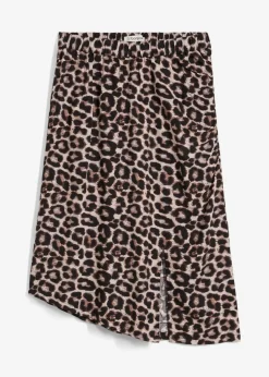 Damen bonprix Bekleidung·Sportbekleidung|Röcke|Leo-Rock mit Schlitz