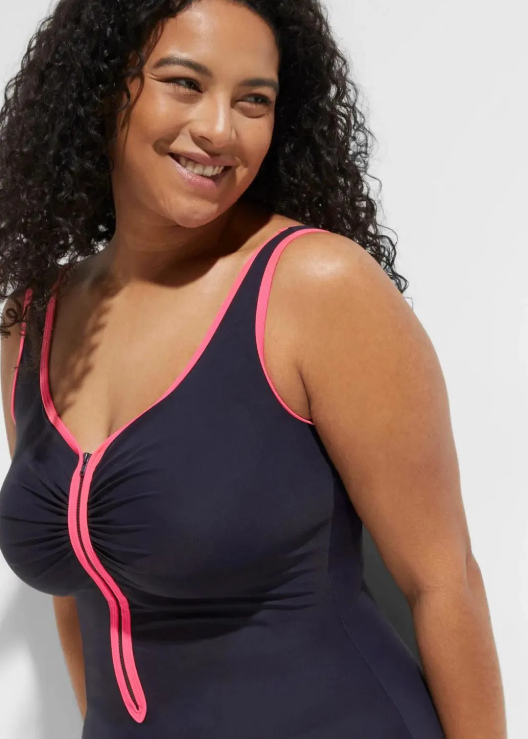 Clearance Light Shape Badeanzug mit Reißverschluss Damen Nachhaltigere Materialien|Sport Bademode