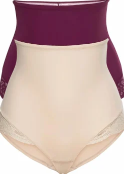 Damen bonprix Höschen|Shapewear|Light Shape Panty (2er Pack)